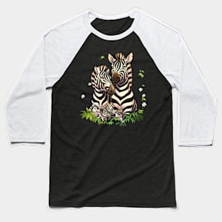 Zebra Stripes Mystery Baseball T-Shirt